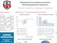 Tablet Screenshot of cargo-report.info
